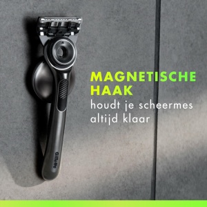 Rasoir pentru barbati Gillette Labs cu Peeling, 5 lame, suport magnetic - Img 5