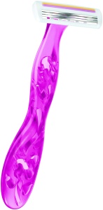 Rasoir pentru femei BIC Miss Soleil Colour Collection, 3 lame, set 8 bucati, culori feminine - Img 3