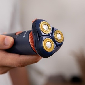 Rasoir Rotativ Cecotec PrecisionCare Aluminium Pro, 80 Minut de Functionare, Display LCD - Img 3