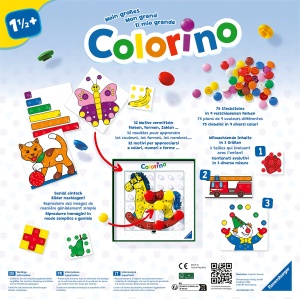 Ravensburger 20959 Marele meu Colorino, joc de invatare care creste odata cu tine - Cum sa faci invatarea culorilor o joaca de copii - Jocul clasic pentru copii de la 1,5 ani - Img 6