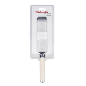 Razatoare de bucatarie KitchenAid, otel inoxidabil, Almond Creme, ergonomica - Img 4