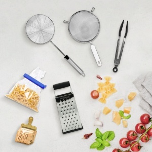 Razatoare Multifunctionala Fackelmann FEEL, 4in1, Ergonomica, ArgintieNeagra - Img 2