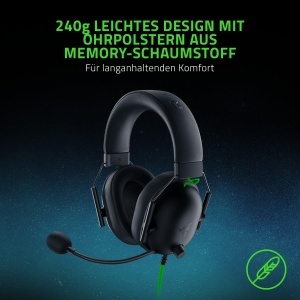 Razer BlackShark V2 X Casti Gaming Esports Negru Rauschunterdruckung 50mm Driver - Img 6