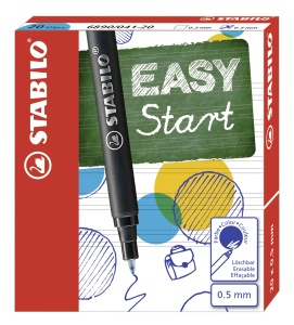 Rechizita STABILO EASYoriginal - Patroni refill 0,5 mm, 20 buc, albastru
