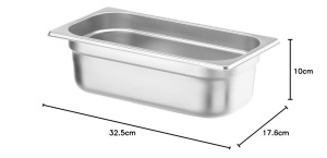 Recipient Gastronom HENDI 4L GN 13, Inox, Temperatura -40 pana la 300C - Img 4