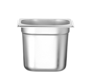 Recipient Gastronom HENDI GN 16, 2.4L, Inox, 176x162x150mm