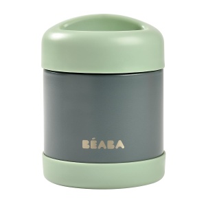 Recipient termic BEABA 300 ml, inox, 100 etans, pentru bebelusi si copii
