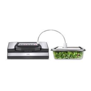 Recipient vid CASO VacuBoxx Inox XL, 4500 ml, sticla borosilicata, capac inox - Img 7