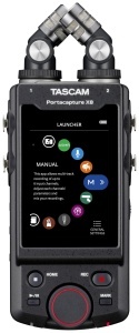 Recorder Portabil Tascam Portacapture X8, 62 Canale, 32-bit192-kHz, Negru - Img 2