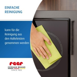 Reer Herdschutzgitter Basic 20058 Protectie pentru aragaz 55-61 cm Argintiu - Img 7
