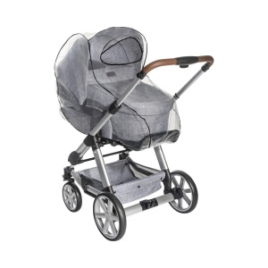 Reer RainCover Classic Protectie Universala pentru Carucior Material Eco-Friendly Fereastra Extra-Larga - Img 1