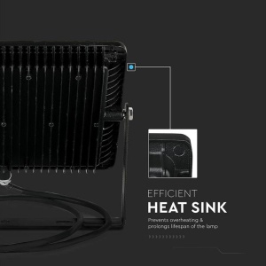 Reflector LED V-TAC 100W cu Chip Samsung, 8200 Lumen, Negru - Img 8