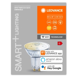 Reflektor LED cu WiFi LEDVANCE SMART, GU10, Dimmabil, Lumina Calda 2700K, 4 buc - Img 5
