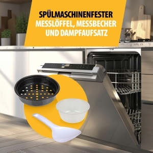 Reiscocher Tristar RK-6145, 1,5 L, 500 W, inox - Img 6