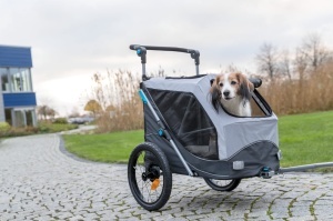 Remorca pentru caini TRIXIE, 46 x 50 x 67 cm, capacitate 22 kg - Img 4