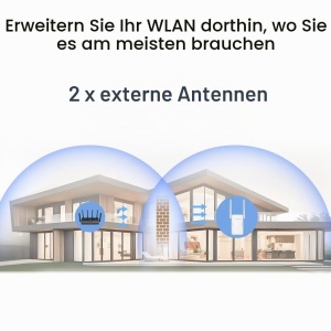 Repetitor Wi-Fi Mercusys ME25BE, Dualband 3600 Mbits, EasyMesh, Gigabit LAN - Img 5