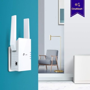 Repetitor WiFi TP-Link RE605X, Dualband, 1200Mbits, OneMesh, Alb - Img 6