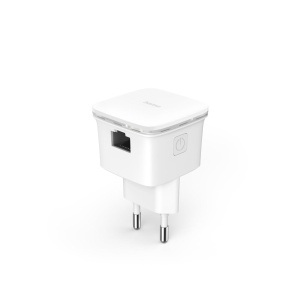 Repetitor WLAN Hama N300, 300 Mbits, 2,4 GHz, Alb - Img 2
