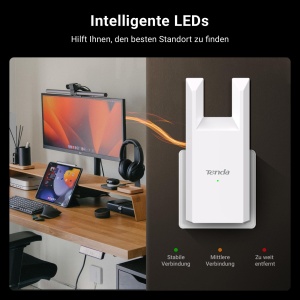 Repetitor WLAN Tenda A9, 300 Mbps, Ethernet 100 Mbps, 120 m - Img 5