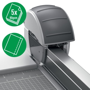 Rezerva lama rotativa Leitz Precision Office 90330000 perforare otel pentru 5 coli - Img 2