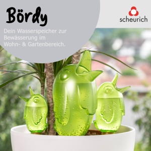 Rezervor de apa Scheurich Bordy XXL, 1L, Plastic UV, Verde, 33 cm - Img 2