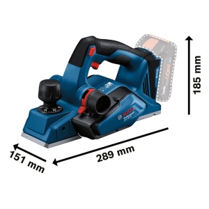 Rindea electrica Bosch Professional GHO 18V-26 motor fara perii sistem 18V cu accesorii incluse - Img 2