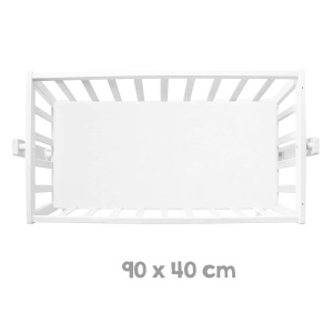 Roba Coscuta pentru Bebei 40 x 90 cm - Fox Bunny - Set Complet cu Roti - Img 6