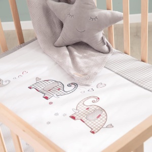 Roba Laufgitter 75 x 100 cm cu Textileinlage - Mobil cu Role - Inaltime Ajustabila - Img 5