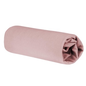 Roba Lil Planet Spannbettlaken 60x120 - 70x140 Bumbac Organic GOTS RosaMauve