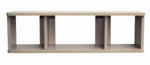 Roba Windelregal - Raft pentru scutece cu 2 pereti ajustabili, decor Ahorn