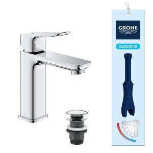 Robinet baie GROHE Dice, 17cm, 5lmin, design modern
