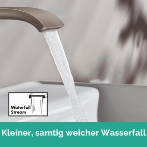 Robinet baie hansgrohe Vivenis 75020821 cu 1 maner, finisaj nichel periat, 17,8 cm - Img 2