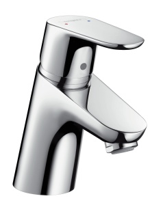 Robinet de baie hansgrohe Focus, crom, inaltime 70mm, tehnologie EcoSmart - Img 4