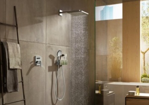 Robinet de baie hansgrohe Metropol, Unterputz, Bronz periat, cu umsteller - Img 4