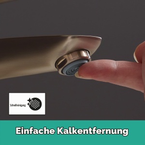 Robinet monocomanda hansgrohe Talis E, Bronz Periat, 110mm, EcoSmart - Img 8