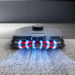 Robot aspirator Rowenta Xplorer S220 RR9495WH Lasernavigatie Functie mop vibratie Absorbtie automata NegruMetal - Img 6