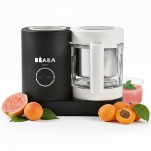 Robot de bucatarie Beaba Babycook Neo, 6-in-1, capacitate 1250 ml, negru