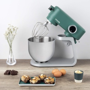 Robot de bucatarie HKoenig KM128 800W 5L 8 viteze verde mat - Img 2