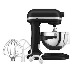 Robot de bucatarie KitchenAid 5,2 L, putere mare, negru mat