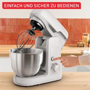 Robot de bucatarie Tefal Bake Partner QB525B38 1100 W 46 L Argintiu Set complet pentru copt - Img 5