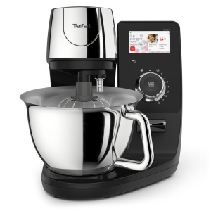 Robot de bucatarie Tefal I-Coach Touch QB950D37, 1200 W, 21 programe automate, negrusilver - Img 2