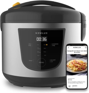 Robot multifunctional de bucatarie NEWCOOK capacitate 5L 8 meniuri presetate functie de mentinere la cald - Img 4
