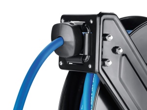 Rola de furtun Metabo SA 315, 15 m, pentru aer comprimat, cu sistem de retractare automata - Img 2