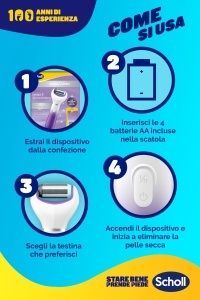 Rola electrica pedichiura Scholl ExpertCare 2in1, editie limitata, cu capete interschimbabile - Img 8