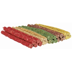 Rola masticabila TRIXIE Mix-Pachet, 12 cm, 100 bucati, diverse culori
