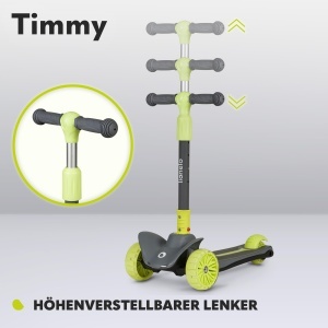 Roller pentru echilibru LIONELO Timmy, pentru copii 3-50 kg, cu lumini LED - Img 5