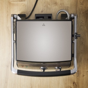 ROMMELSBACHER Kontaktgrill KG 2020 - aplicatii variabile reglabil continuu reglare a inaltimii de 5 ori acoperire antiaderenta cu 2 straturi placi de  - Img 5