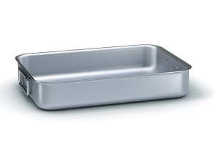 Rostiera Ballarini 7040,25 din aluminiu, 25 x 18 cm, gri