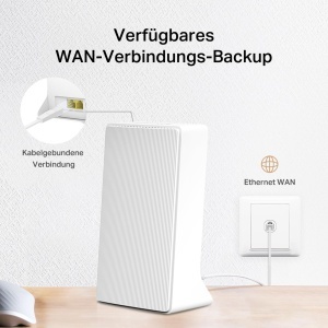 Router 4G LTE Mercusys MB130-4G, Dual Band AC1200, viteza 150 Mbits - Img 6
