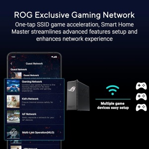 Router Gaming ASUS ROG Strix GS-BE18000 Tri-Band WiFi 7, 18.000 Mbits, 8 Porturi 2.5G - Img 6